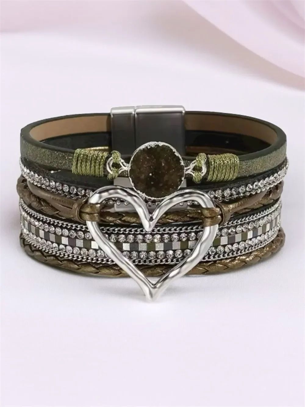 LEATHER BOHO BRACELET